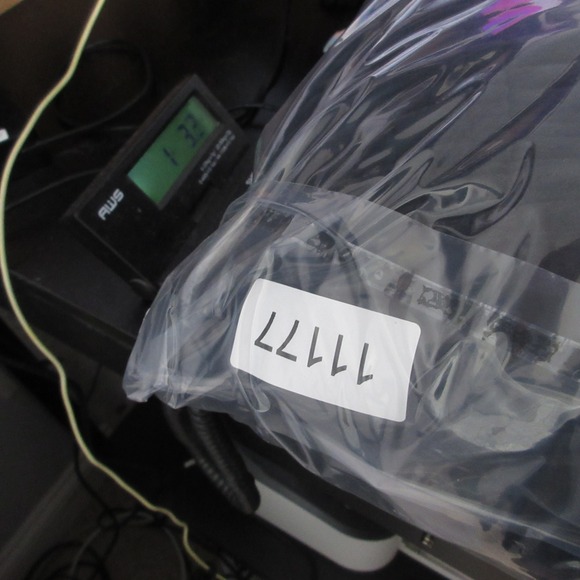 Juicy Couture Black Smocked Velour Jumpsuit Wide Leg Large Y2K Comfort Lounge - Picture 14 of 14